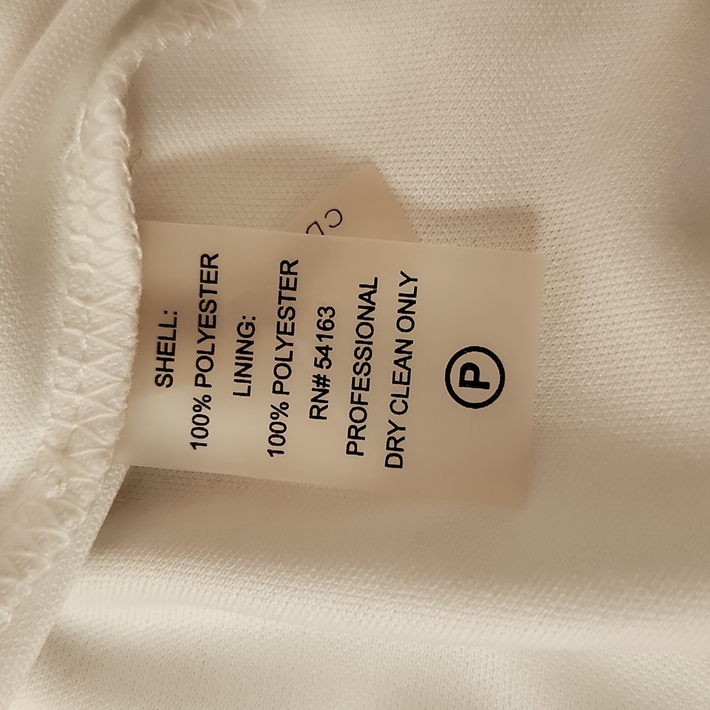 Calvin Klein, white floral, size 10 - Picture 6 of 7